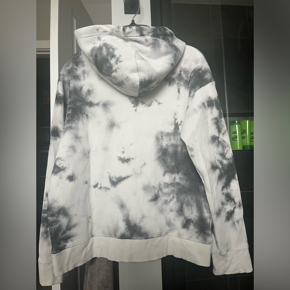 Zyia Gray Hendrix Thermal Waffle Hoodie - Size Small - Picture 2 of 3